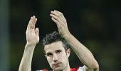 Manchester Utd bidding for Van Persie