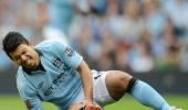 Aguero's comeback still a week away, says Mancini