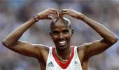 Double Olympic champion Farah wins again in Birmingham