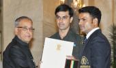 Vijay, Dutt conferred Khel Ratna, Yuvi gets Arjuna