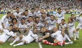 PHOTOS: Real Madrid beat 10-man Barca to lift Super Cup