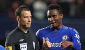 Chelsea's Mikel gets three-match ban over Clattenburg row