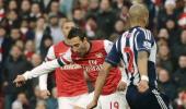 Arsenal midfielder Cazorla's tumble sparks diving debate