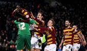 League Cup: Arsenal suffer shootout defeat at Bradford