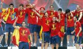 Glory for Spain and Messi but problems never far in 2012