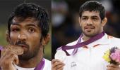 Wrestling 2012: Sushil, Yogeshwar cynosure of all eyes