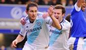 Lampard double inspires Chelsea to 2-1 win at Everton