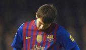 Messi thwarted as Valencia hold Barca in Cup