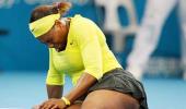 Injury scare for Serena ahead of Australian Open