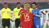 Bayern rout India in Bhutia's farewell match