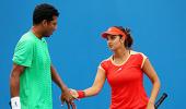 Sania advances to quarters in doubles, mixed doubles