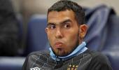 Tevez gets hefty fine for gross misconduct