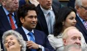 PHOTOS: Tendulkar, Kylie light up Wimbledon semis