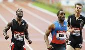 Gay beats Gatlin, Bekele's hopes dashed