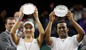 Wimbledon: Paes-Vesnina fall in summit clash