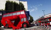 Double-decker bus gets Olympic make-over