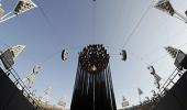 London 2012 Olympic flame relocated