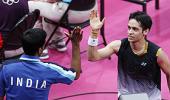 Kashyap qualifies for knockout stage in men's singles