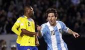 Messi sends Argentina top in World Cup qualifying