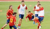 Spain eye unique treble at Euro 2012