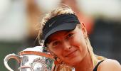 PIX: Sharapova crowned queen of Roland Garros