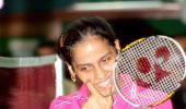 Saina raises Olympic medal hopes