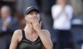 Sharapova comes back down to earth at Wimbledon