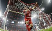 CL PHOTOS: Gomez scores four as Bayern humble Basel