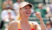 Sharapova sinks Wozniacki to reach Miami final