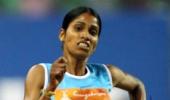 Sudha breaks national record but misses Olympic mark