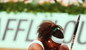 Photos: Serena defeat shocks French Open out of a doze