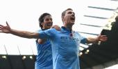 EPL: Late goal from Dzeko gives City win over Spurs