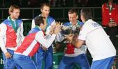 PHOTOS: Czechs lift Davis Cup with victory over Spain