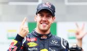 Third championship crown renders Vettel speechless