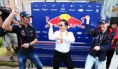 F1: Korea does it 'Gangnam Style'