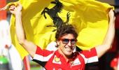 Indian GP: Ferrari fly flag for Italian sailors