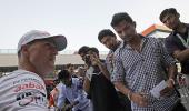 India GP, Day 1: Schumi astonished at fan following