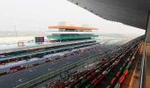 PHOTOS: India gears up for second F1 Grand Prix