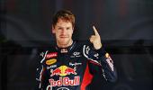 Vettel takes pole position at India GP