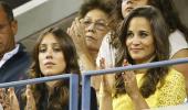 PHOTOS: Celebrities hit the US Open courts