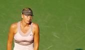 Sharapova looking forward to ice cream treat after exit