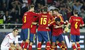 WC qualifiers: Spain, Germany labour to wins, Eng held