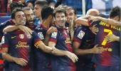 La Liga: Villa late show snatches Barca win at Sevilla