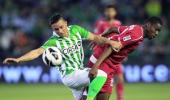 Betis battle back to draw 3-3 against 10-man Sevilla