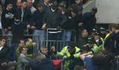 Eleven arrests in Millwall end as violence mars FA Cup semis
