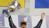 Sebastian Vettel wins in Bahrain