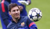 Barca can't ascertain Messi's availability for Bayern tie