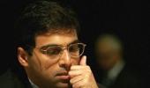 Anand settles for an easy draw against Kramnik