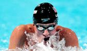 Lochte wins third straight 200 metres medley gold