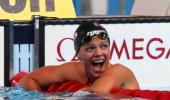 Efimova sets world record in 50 breaststroke
